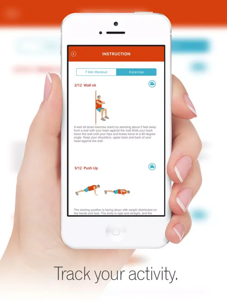 تصاویر 7 Minute Workout - Weight Loss iPad 