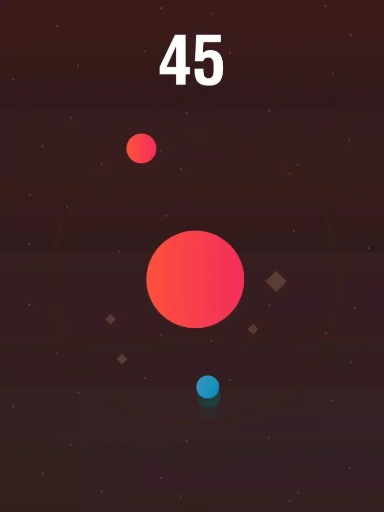 Ảnh chụp màn hình của Six! Circle Color Jump: Flip Diving iPad 