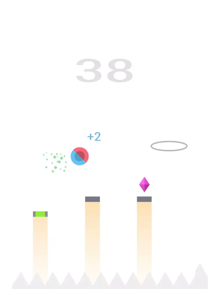 ภาพหน้าจอของ Bouncing Ball Jump! iPad 