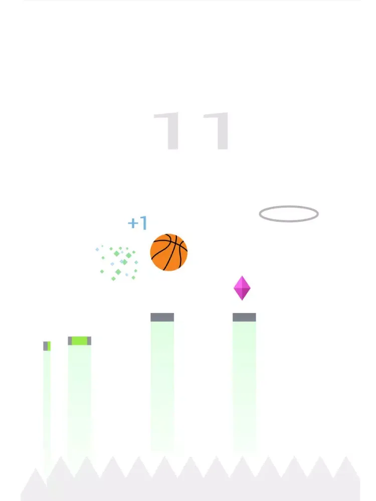 ภาพหน้าจอของ Bouncing Ball Jump! iPad 