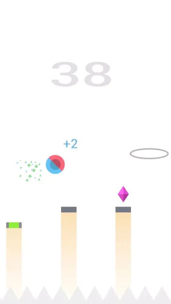ภาพหน้าจอของ Bouncing Ball Jump!