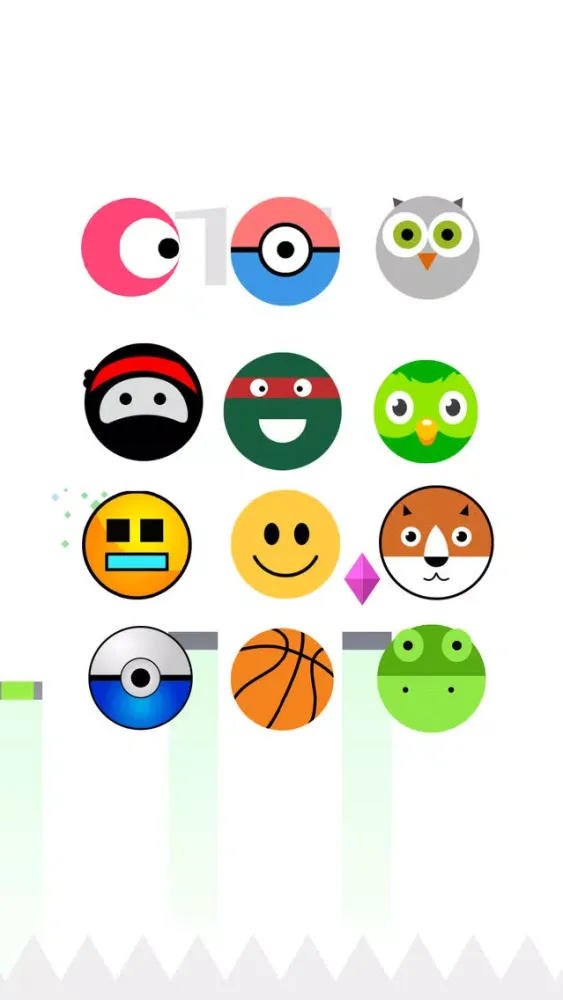 ภาพหน้าจอของ Bouncing Ball Jump!
