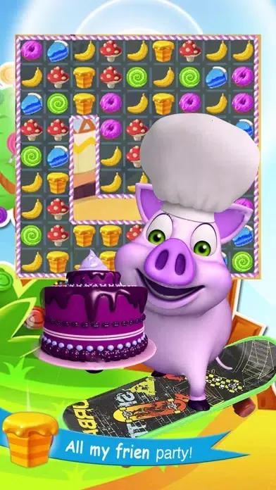 Capturas de pantalla de Pastry party! Faily Picnic rider