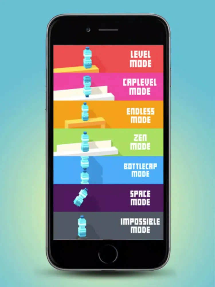 Tangkapan layar Bottle Flipy Color Pro Extreme! Jump 2K16 Bottle iPad 