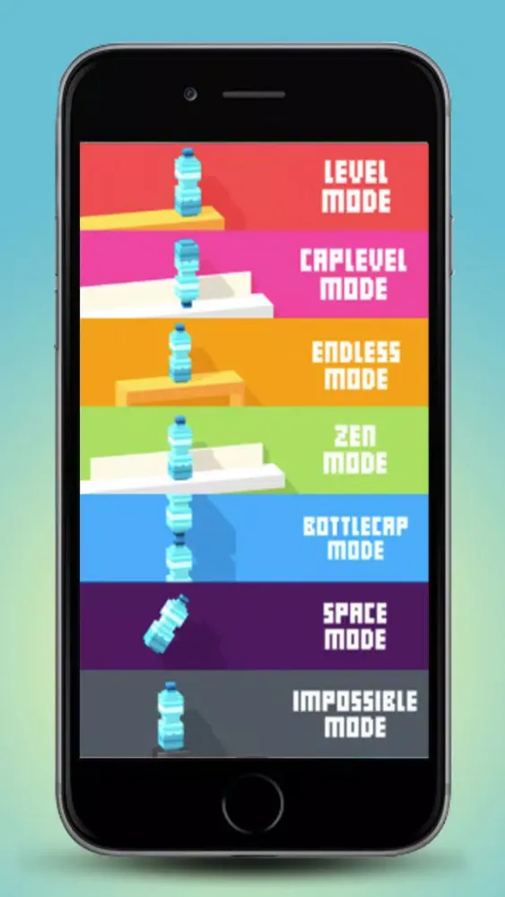 Tangkapan layar Bottle Flipy Color Pro Extreme! Jump 2K16 Bottle