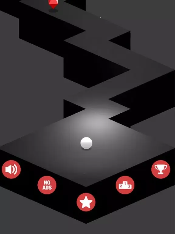 تصاویر Rolling ball run zigzag Sky! iPad 