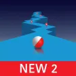 Ball run on path zigzag ...