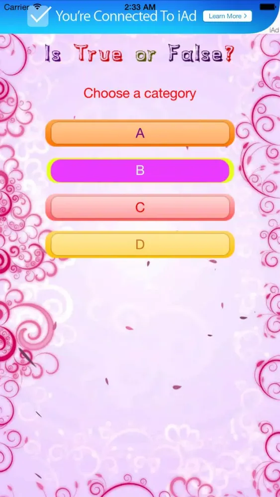 Is False Or True Screenshots