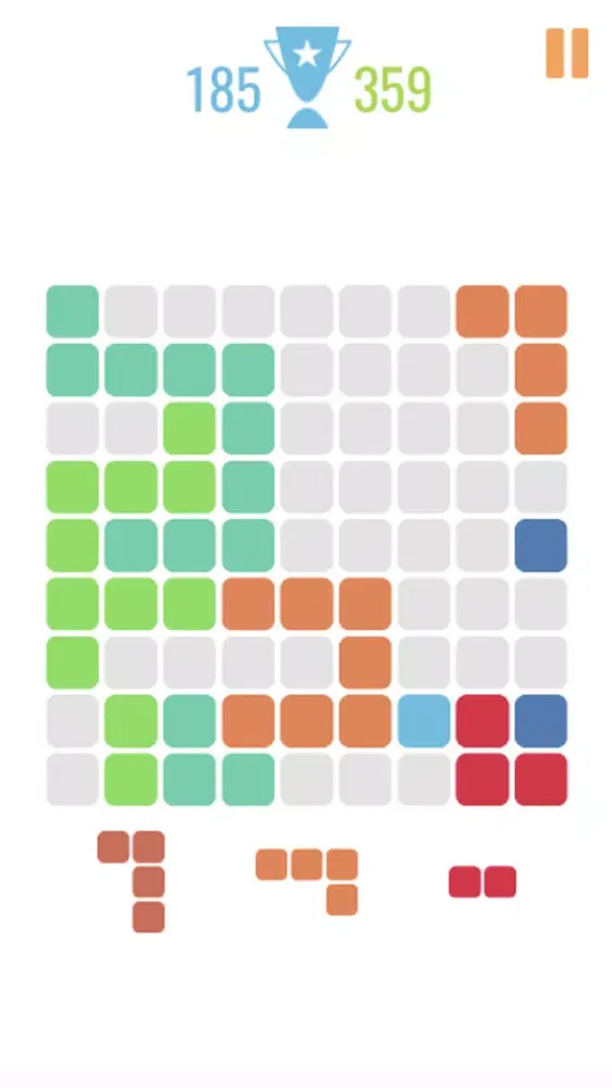 Capturas de tela do Block Shape Puzzle - Fill The Grid 1010