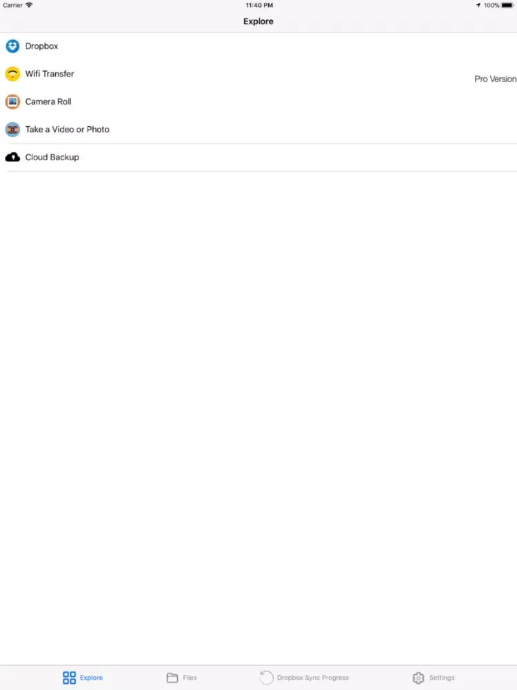 CloudApp Explorer manager iPad  স্ক্রিনশট
