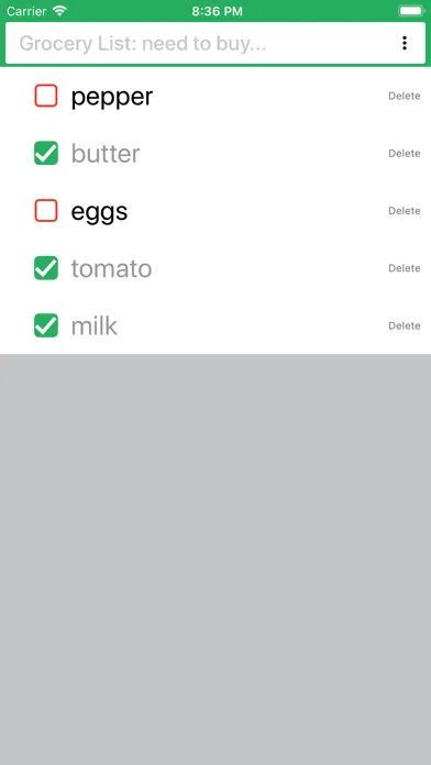 صور Need to Buy - Grocery List