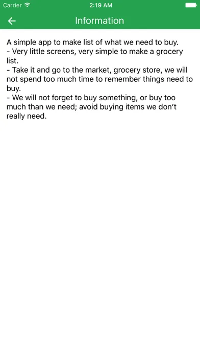 صور Need to Buy - Grocery List