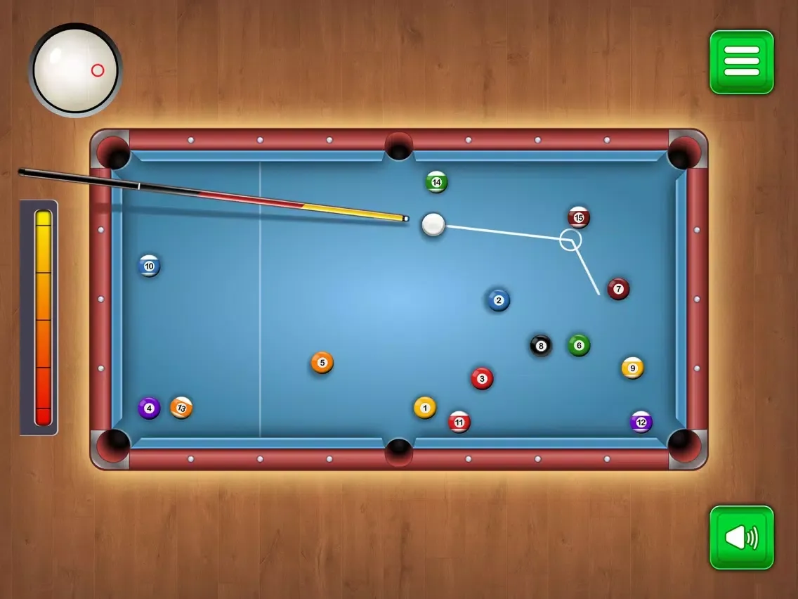 Capturas de tela do 8-Ball Classic Billiards Pool iPad 