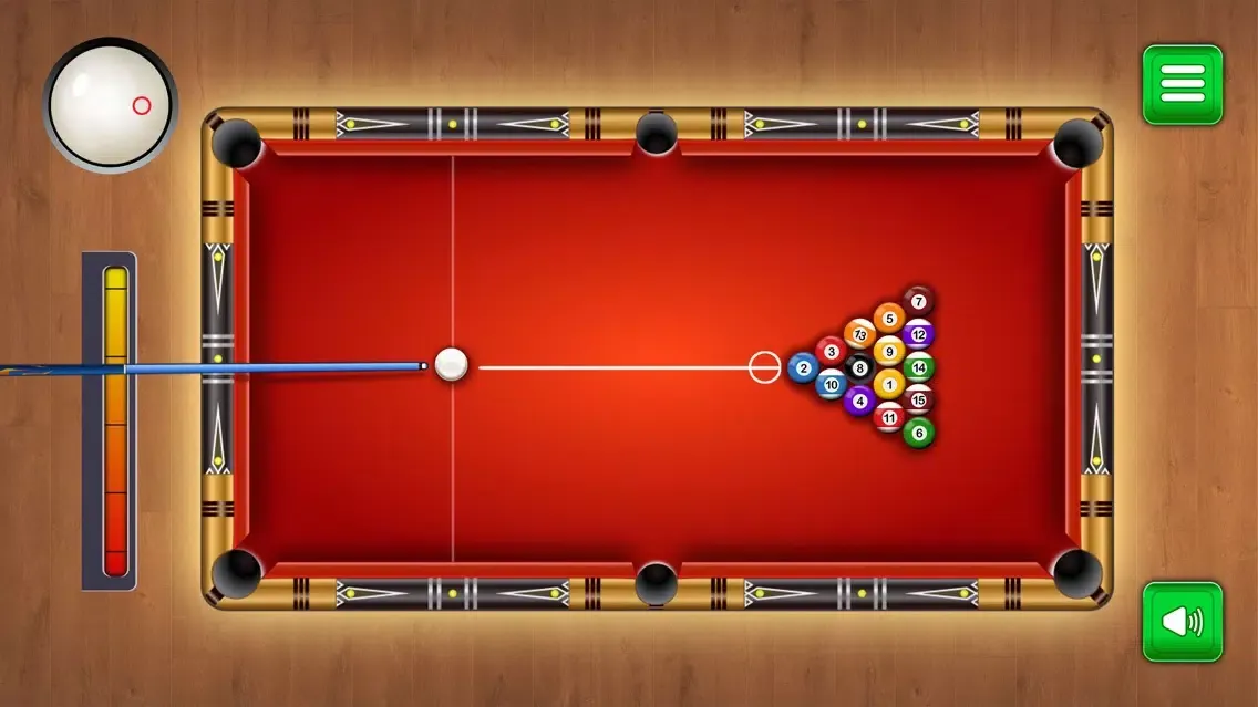 Capturas de tela do 8-Ball Classic Billiards Pool