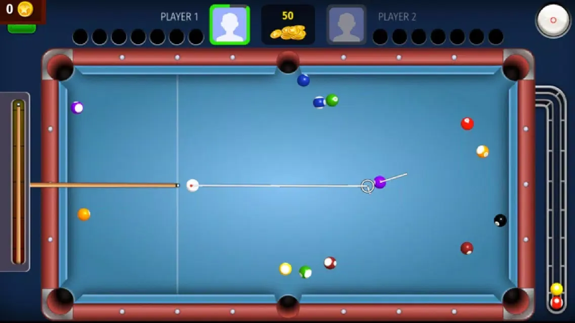 Capturas de tela do 8-Ball Classic Billiards Pool