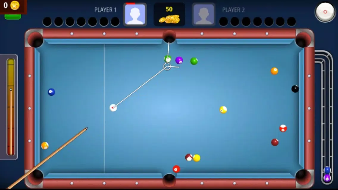 Capturas de tela do 8-Ball Classic Billiards Pool