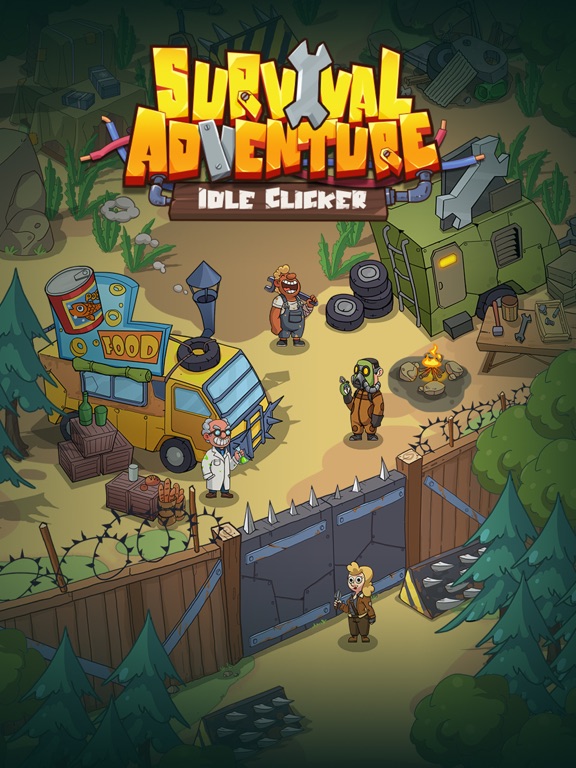 تصاویر SurvivalAdventure：Idle Clicker iPad 
