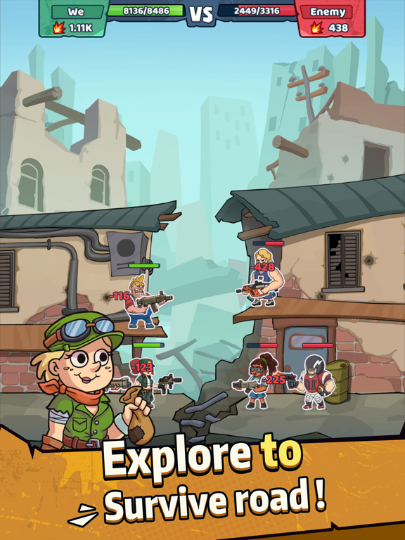 تصاویر SurvivalAdventure：Idle Clicker iPad 