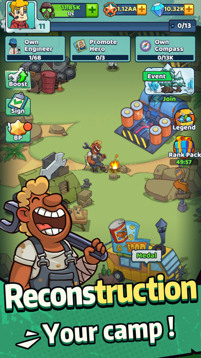 تصاویر SurvivalAdventure：Idle Clicker