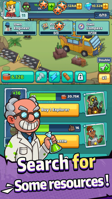 تصاویر SurvivalAdventure：Idle Clicker