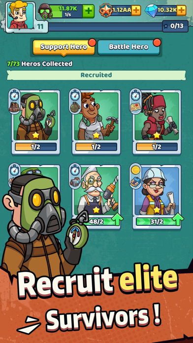 تصاویر SurvivalAdventure：Idle Clicker