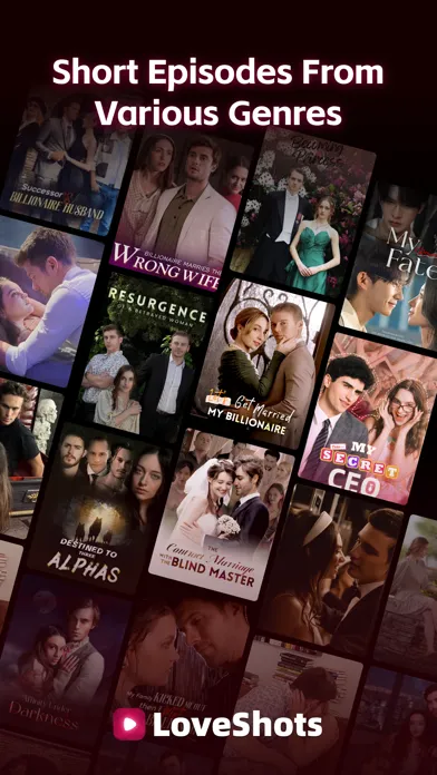 Zrzuty ekranu LoveShots - Dramas & Movies