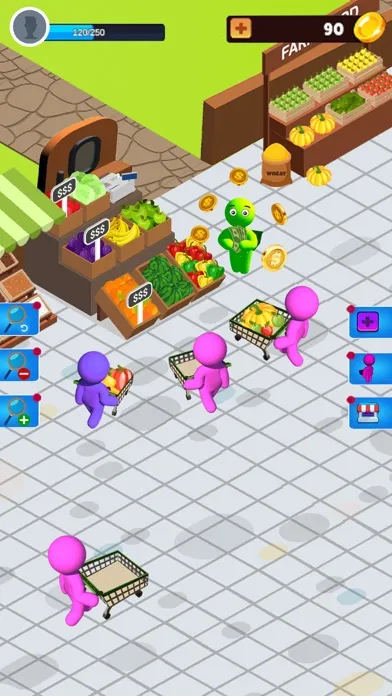 Mini Mart : Supermarket Tycoon スクリーンショット