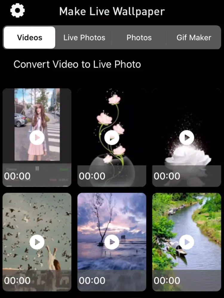 Screenshot di Make Live Wallpaper iPad 