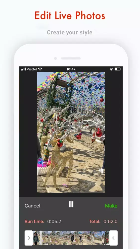 Screenshot di Make Live Wallpaper