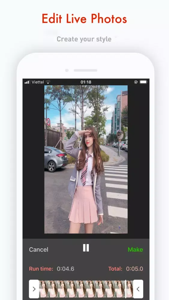 Screenshot di Make Live Wallpaper