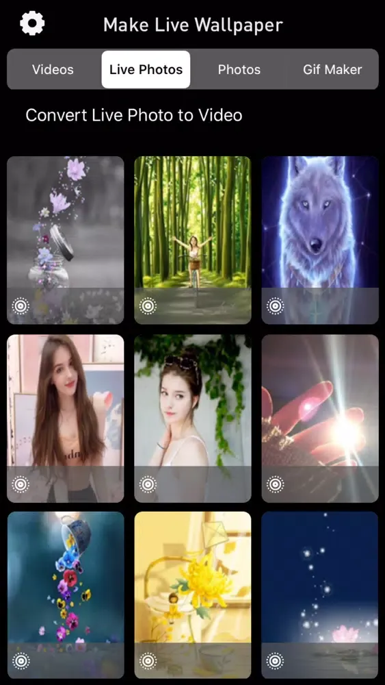Screenshot di Make Live Wallpaper