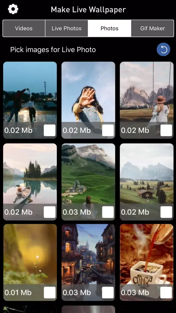 Screenshot di Make Live Wallpaper