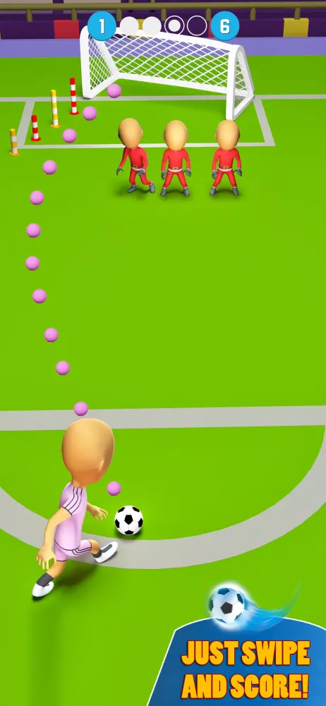 Ảnh chụp màn hình của Banana Kicks: Football Games