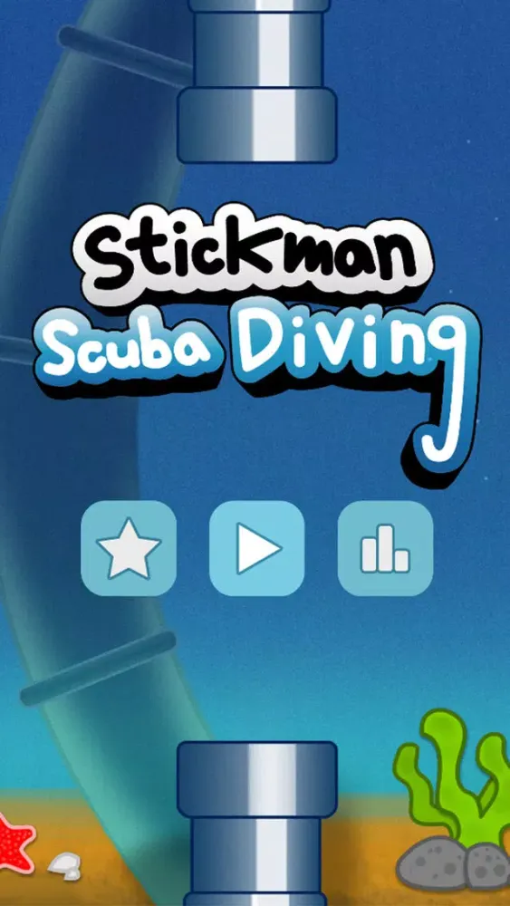 Ảnh chụp màn hình của Stickman Scuba Diving