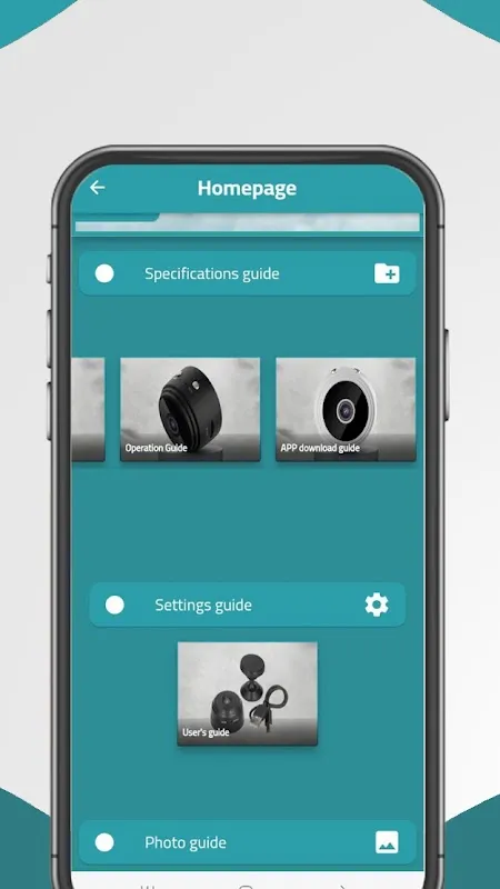 Скриншоты Mini A9 IP Camera Guide