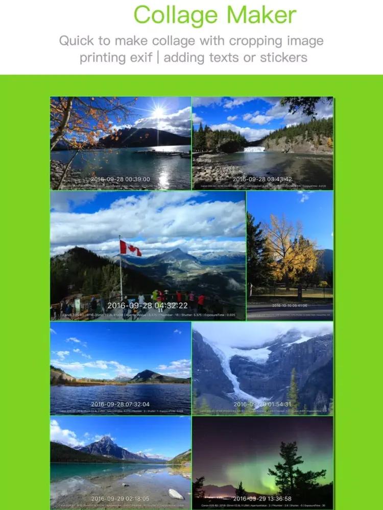 Image EXIF Viewer iPad  Screenshots