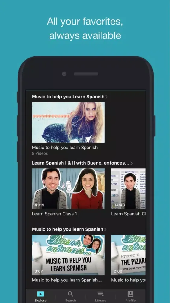 Learn Spanish with BE Screenshots