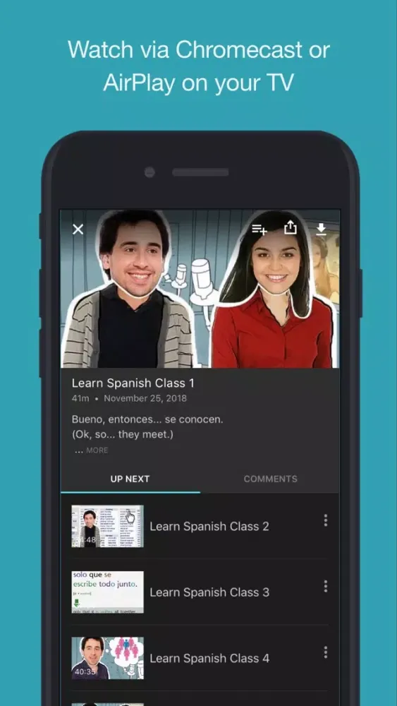 Learn Spanish with BE Screenshots