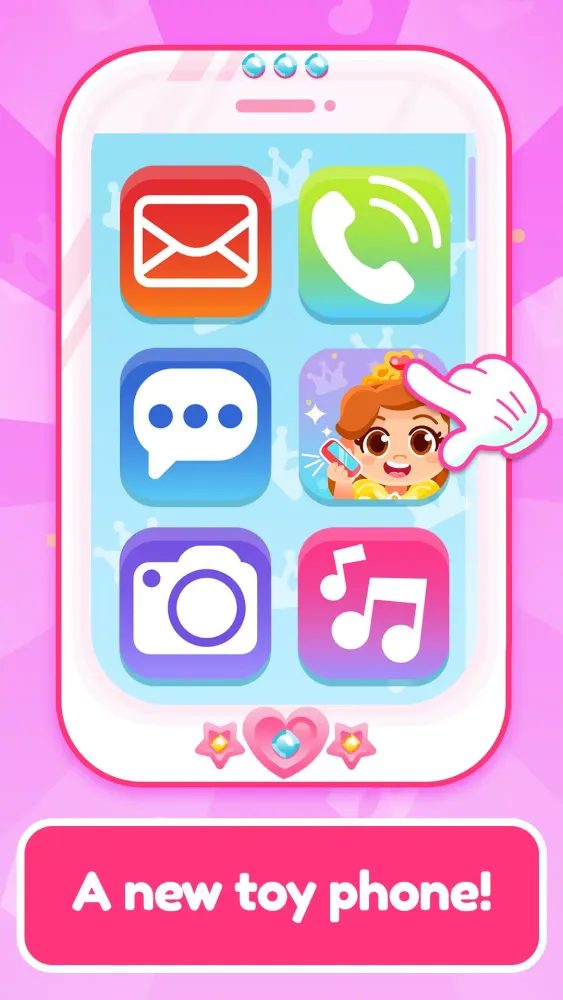 Capturas de tela do Baby Princess Phone 2