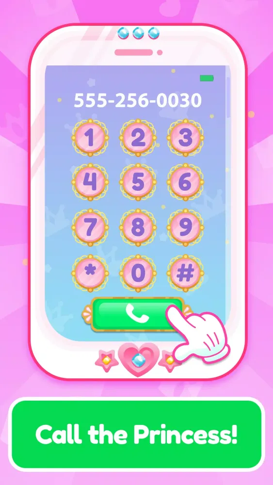 Capturas de tela do Baby Princess Phone 2
