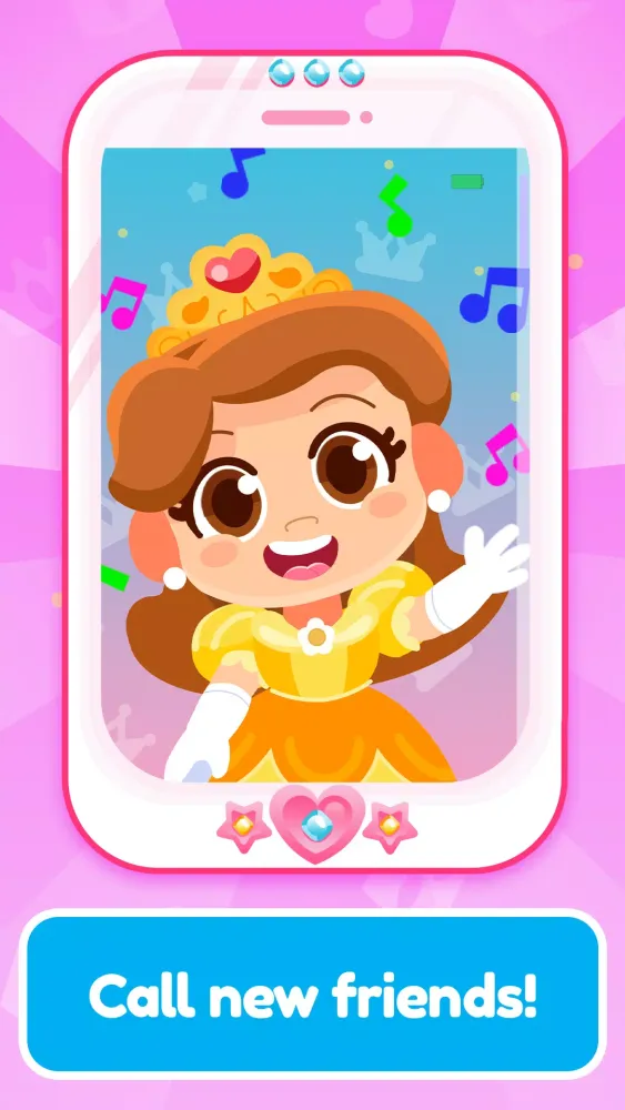 Capturas de tela do Baby Princess Phone 2