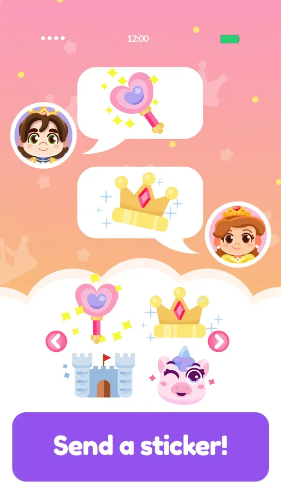 Capturas de tela do Baby Princess Phone 2