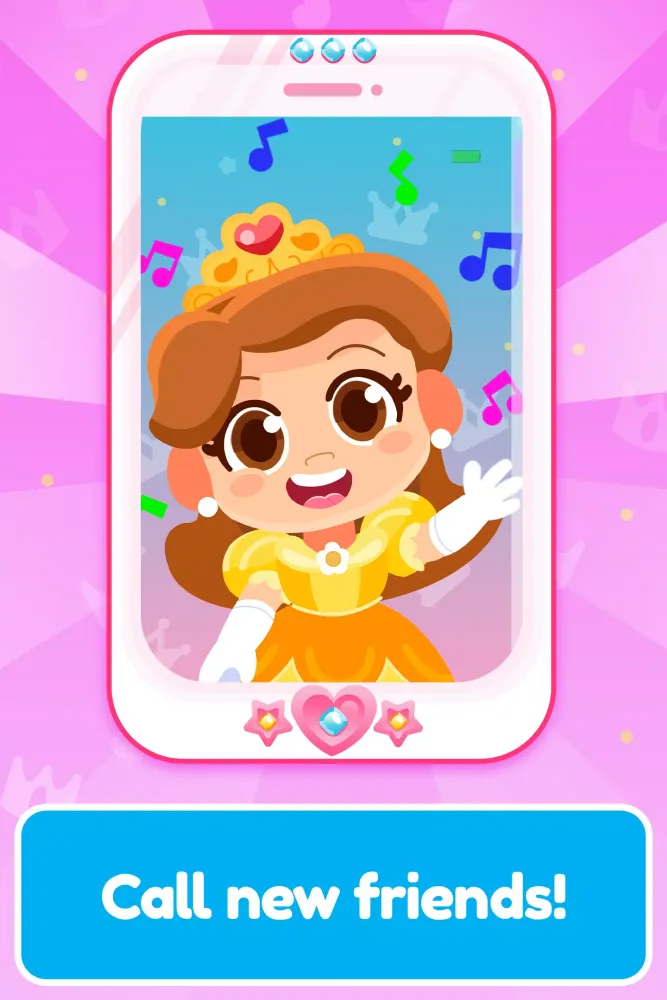Capturas de tela do Baby Princess Phone 2
