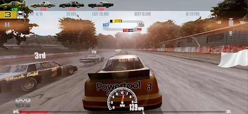 Captures d'écran de Stock Car Racing