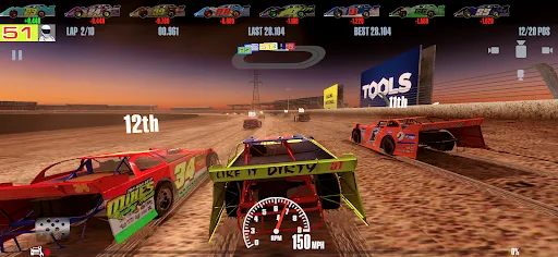 Captures d'écran de Stock Car Racing