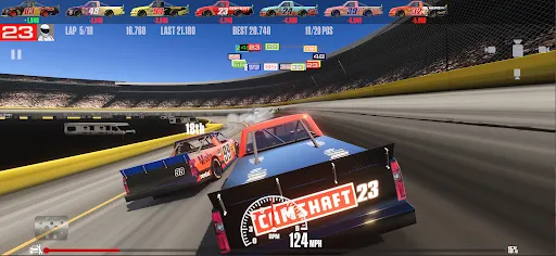 Captures d'écran de Stock Car Racing