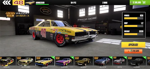 Captures d'écran de Stock Car Racing