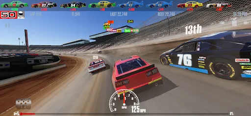 Captures d'écran de Stock Car Racing