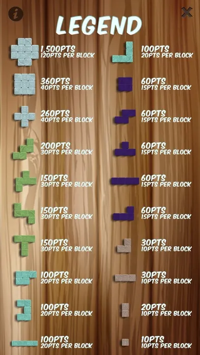 Tangkapan skrin Woodblox - Wood Block Puzzle