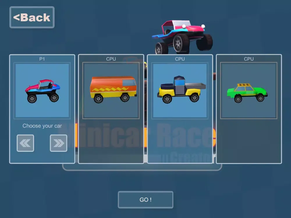 صور Minicar Race Creator iPad 